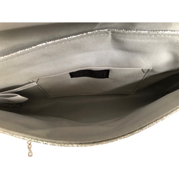 La Regae Avayah Greek Key Crystal Envelope Clutch - Picture 3 of 5